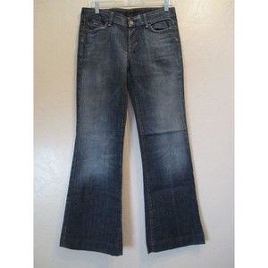 Citizens of Humanity Womens Sz 29 Faye #003 Low Waist Full Leg Jeans Dark Wash